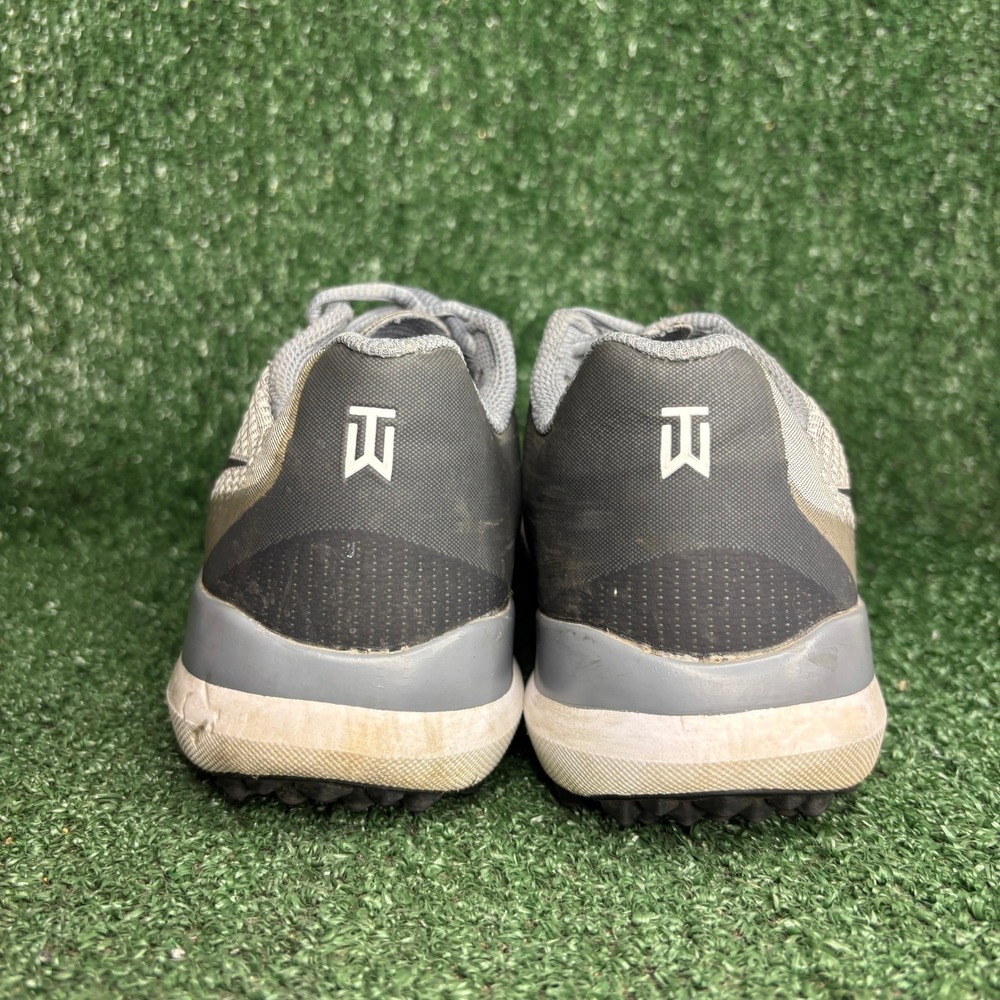 Nike Tiger Woods TW 15 Spiked Golf Mesh Athletic Shoes Grey Womens Size 10.5 - Picture 4 of 12